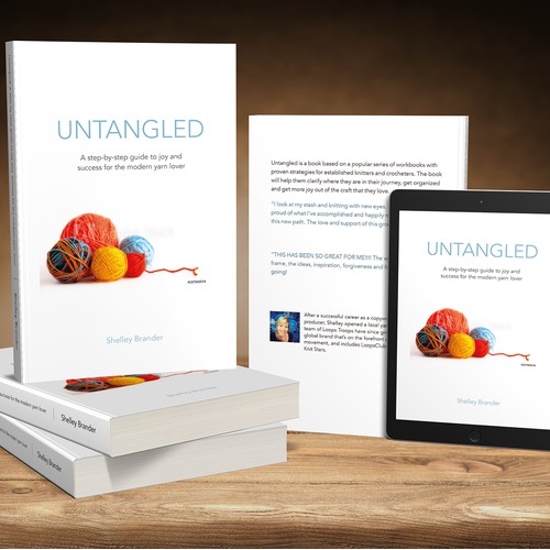 Untangled: A Clean, Modern Book Cover