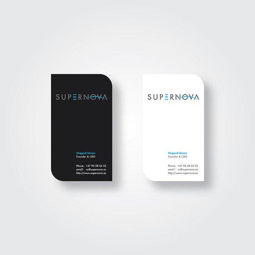 Supernova Business Card Concept