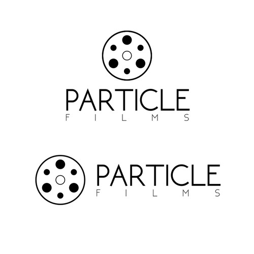 Create a logo for PARTICLE FILMS.