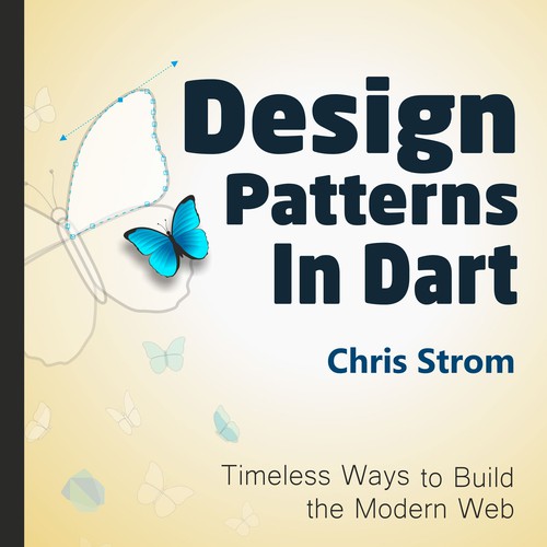 Tech ebook cover for “Design Patterns in Dart”