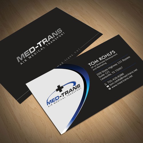  Business Card with creative use of existing logo image
