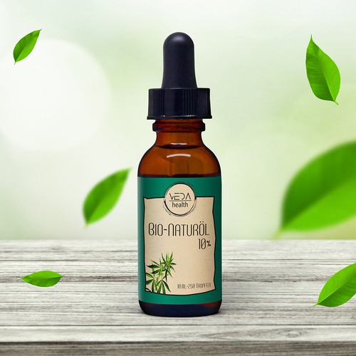 Hemp Oil Label Design