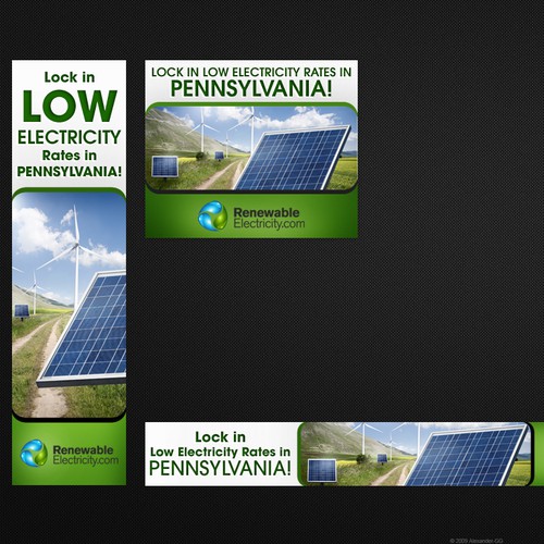 ENERGY themed banners