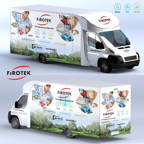 Firotek Truck Wrap