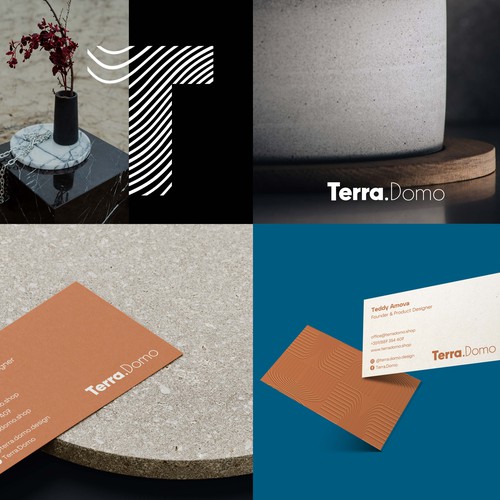 Brand Identity Terra Domo: Modern Home Decor