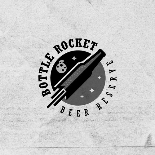 Beer Bottle + Rocket
