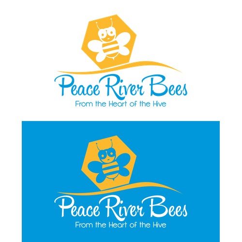 Create an iconic and memorable logo for skincare made from honey and honey bee products