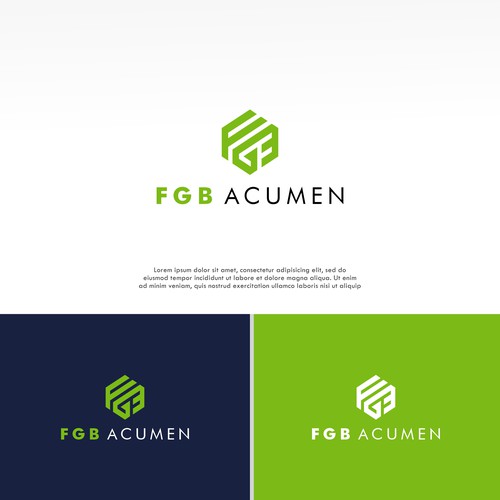 Logo design FGB ACUMEN
