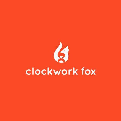 Clockwork fox logo design