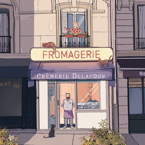 Une fromagerie à Paris