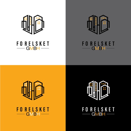 Real estate logo design