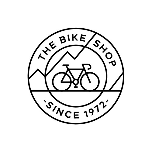 logo concept for bike shop in canada