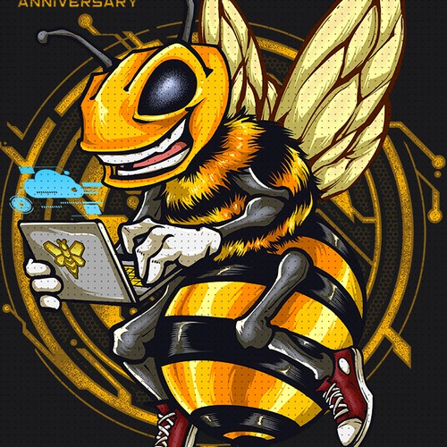 Bee Character Design