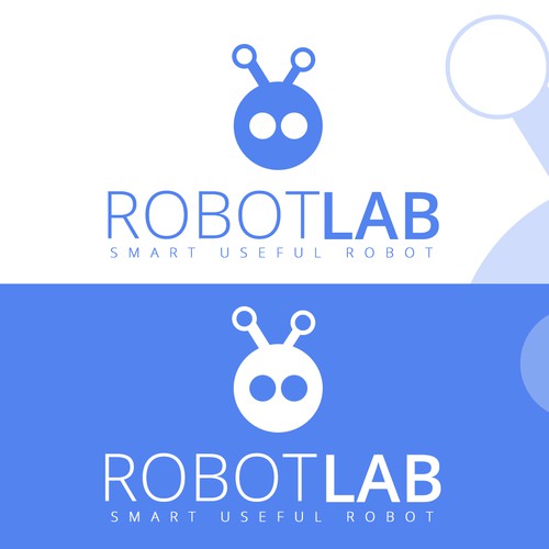 Robot Lab Logo Design 1