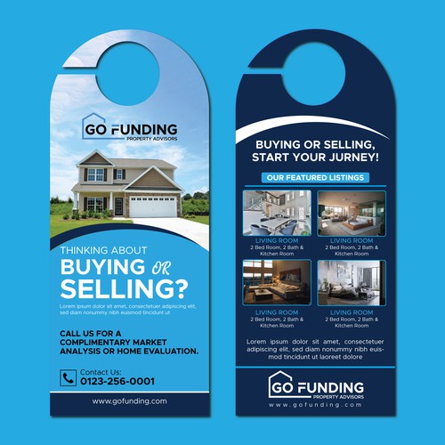 Door Hanger Flyer Design