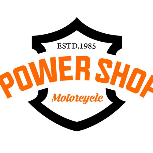 Modern Logo for Harley Davidson dealer