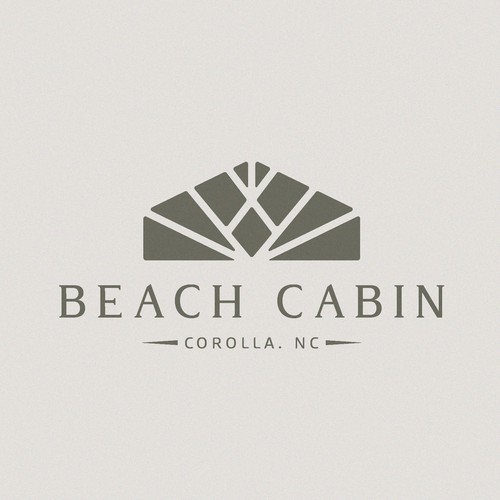 Beach Cabin - Natural Logo