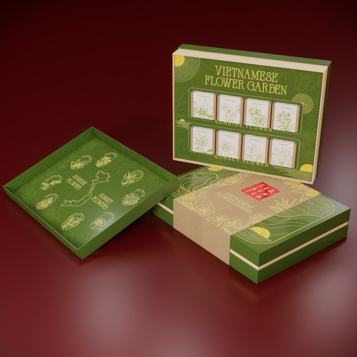 Artisan Tea Flower Packaging