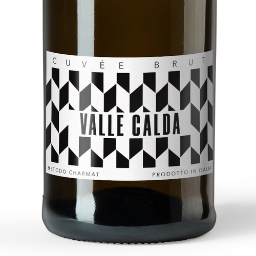 Cuvée Brut label design