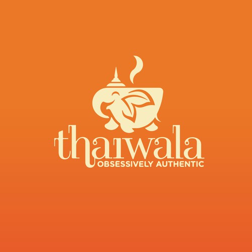 Illustration for Tea Drink Logo Concept