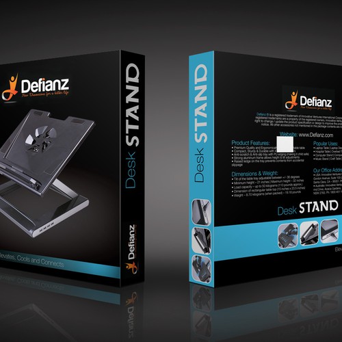 Packaging design for a new product startup  - Defianz
