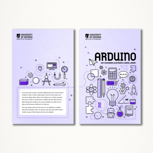 Workbook cover design