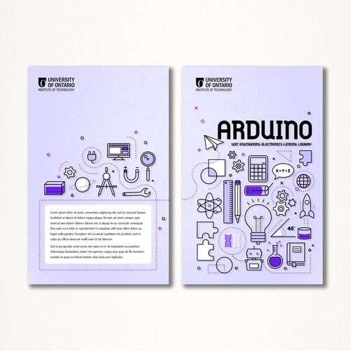 Workbook cover design