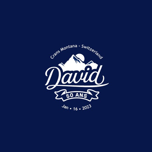 Logo David 50 ans