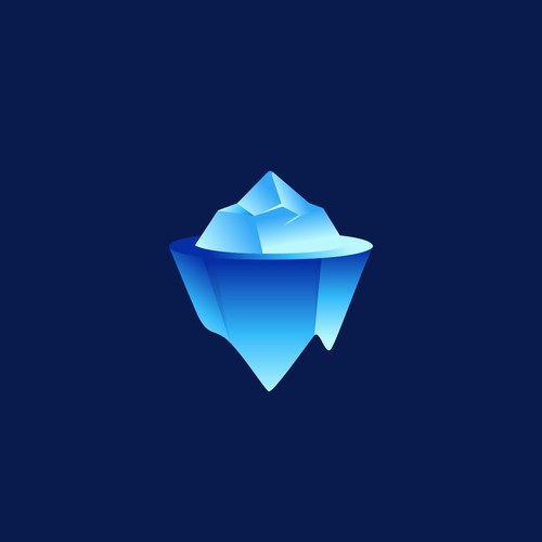 Modern Iceberg Icon