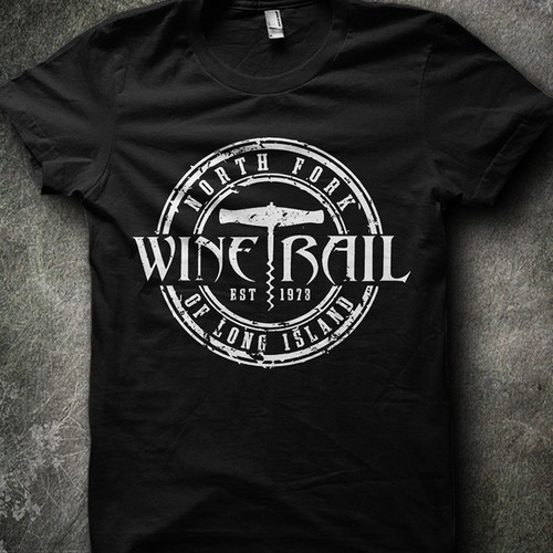 NOFO Wine Trail T-Shirt, uploaded Sketch or create your own design.Multiple winners!