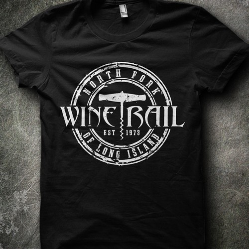 NOFO Wine Trail T-Shirt, uploaded Sketch or create your own design.Multiple winners!