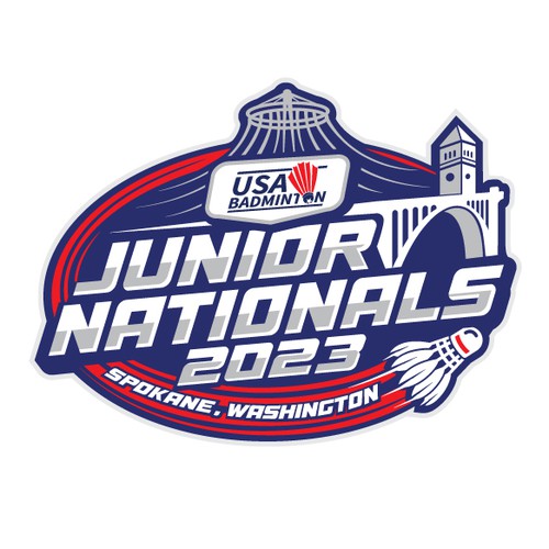 USA Badminton Junior National Championships - a simple design