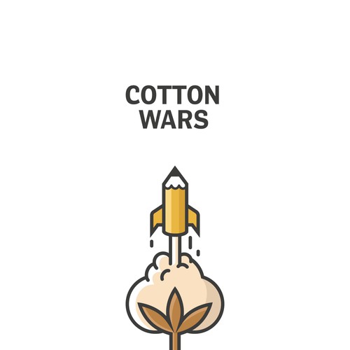 One design .... three concepts inside: cotton, war, design