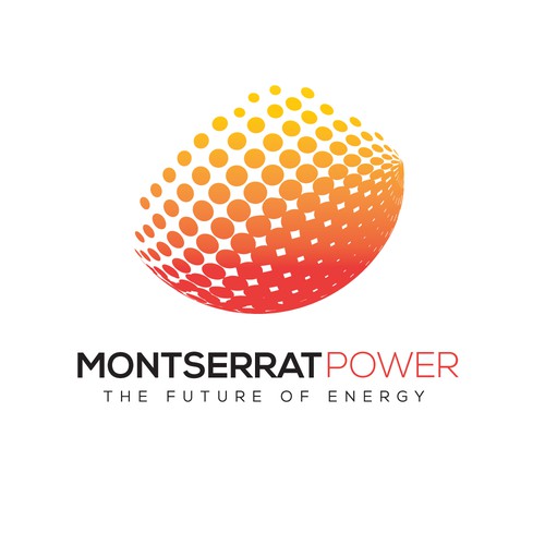 Logo concept for a solar electricity company