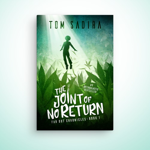 Dope book cover design for Tom Sadira