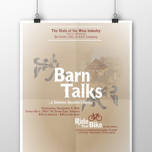 Barn Talks | Poster Design