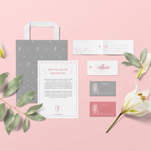 Branding for flower shop