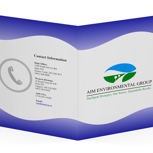 Sales brochure for a facility management firm