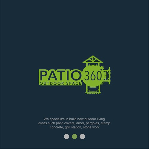 logo concept for patio