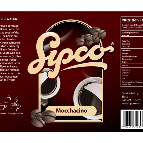 Sipco Coffee needs creative packaging