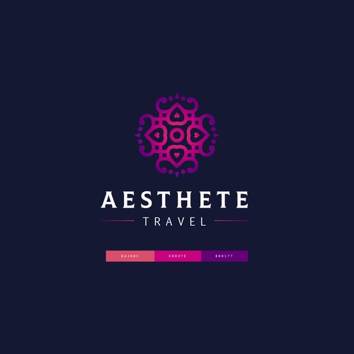 Logo concept for travel