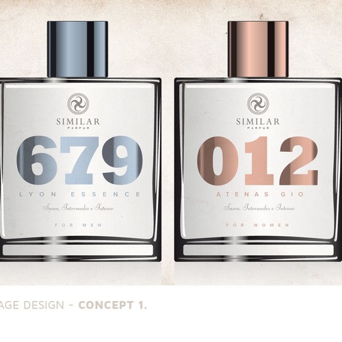 Similar - Label design - Concept 1
