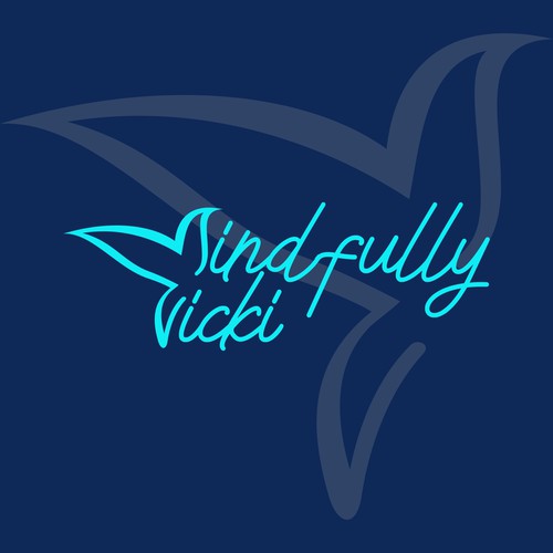 Hummingbird logo for wellness coach in London