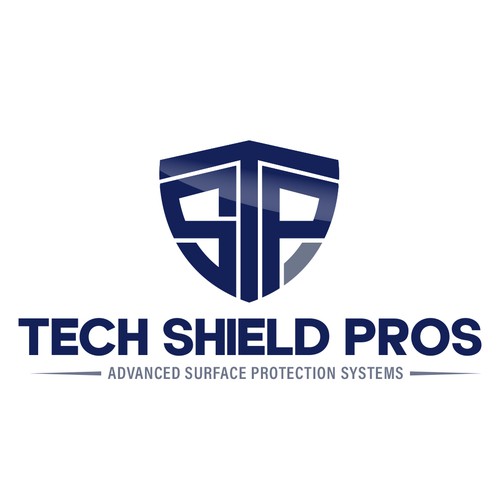 Tech & Surface Protection Logo Design | Tech Shield Pros Branding