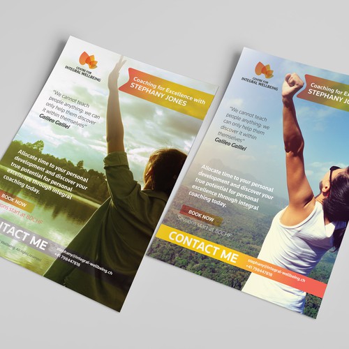 Poster Design for Integeral Wellbeing