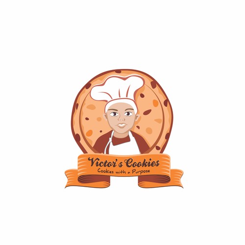 Logo concept for a cookies website