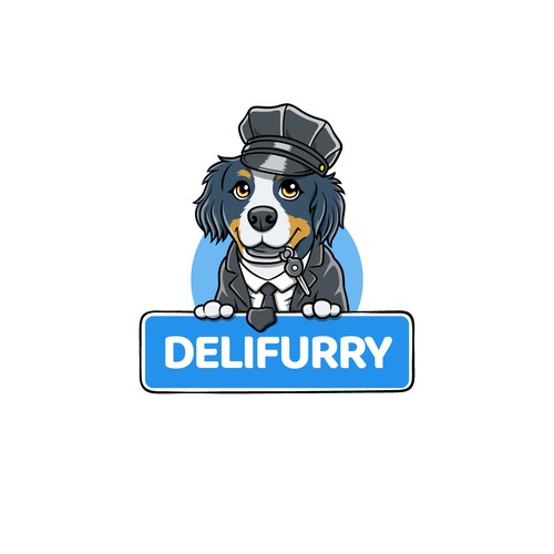 Adorable Dog Logo for a Pet Transportation Business