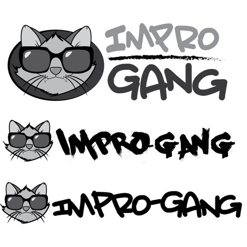 Das Improvisationstheater Impro-Gang sucht ein freches, neues Logo