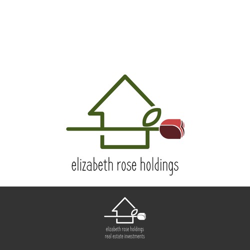 Logo concept for elizabeth rose holdings