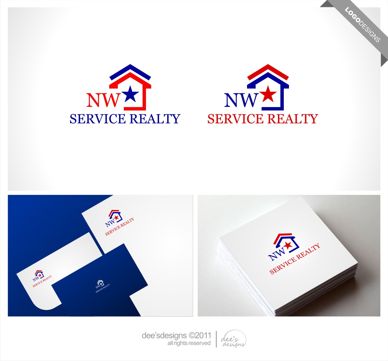 Create the next logo for NW Service Realty